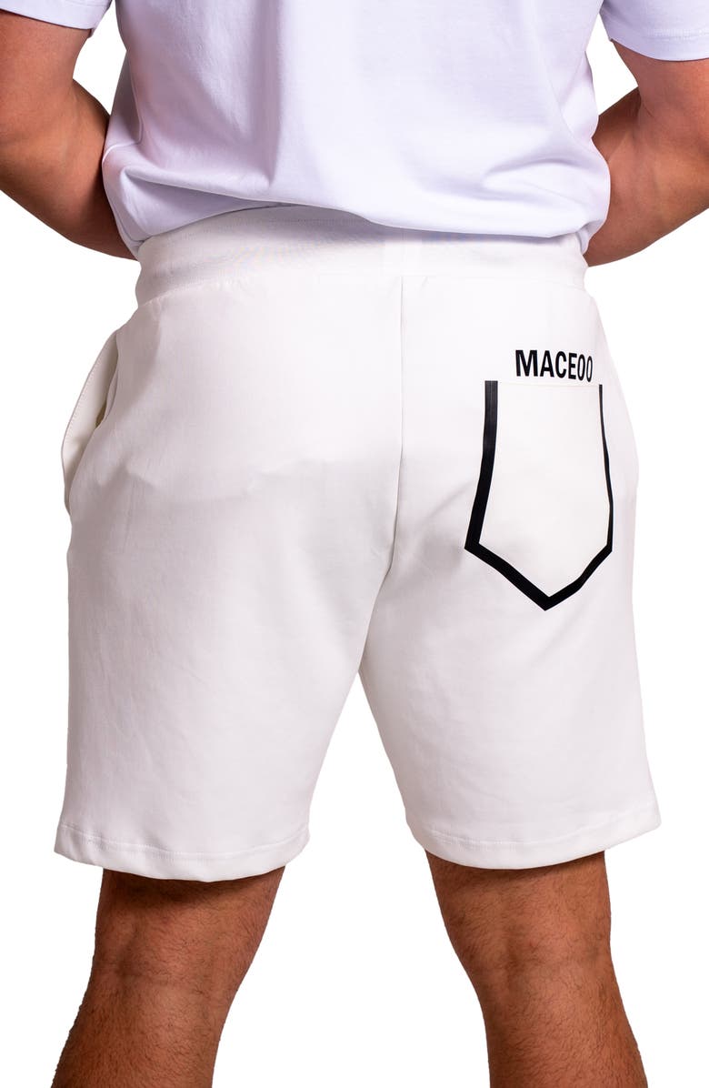 Maceoo Solidpocket 76 Drawstring Shorts S, Alternate, color, White