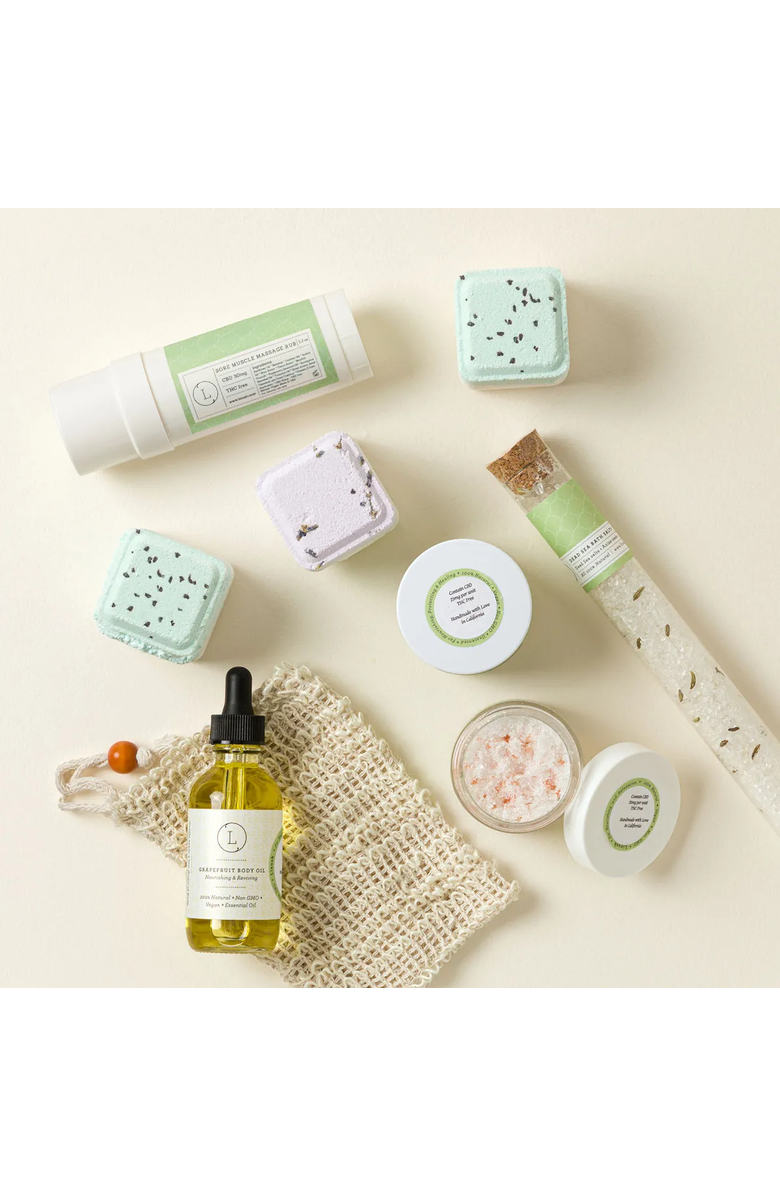 Uncommon Goods CBD Ultimate Relaxation Gift Set, Main, color, Multi