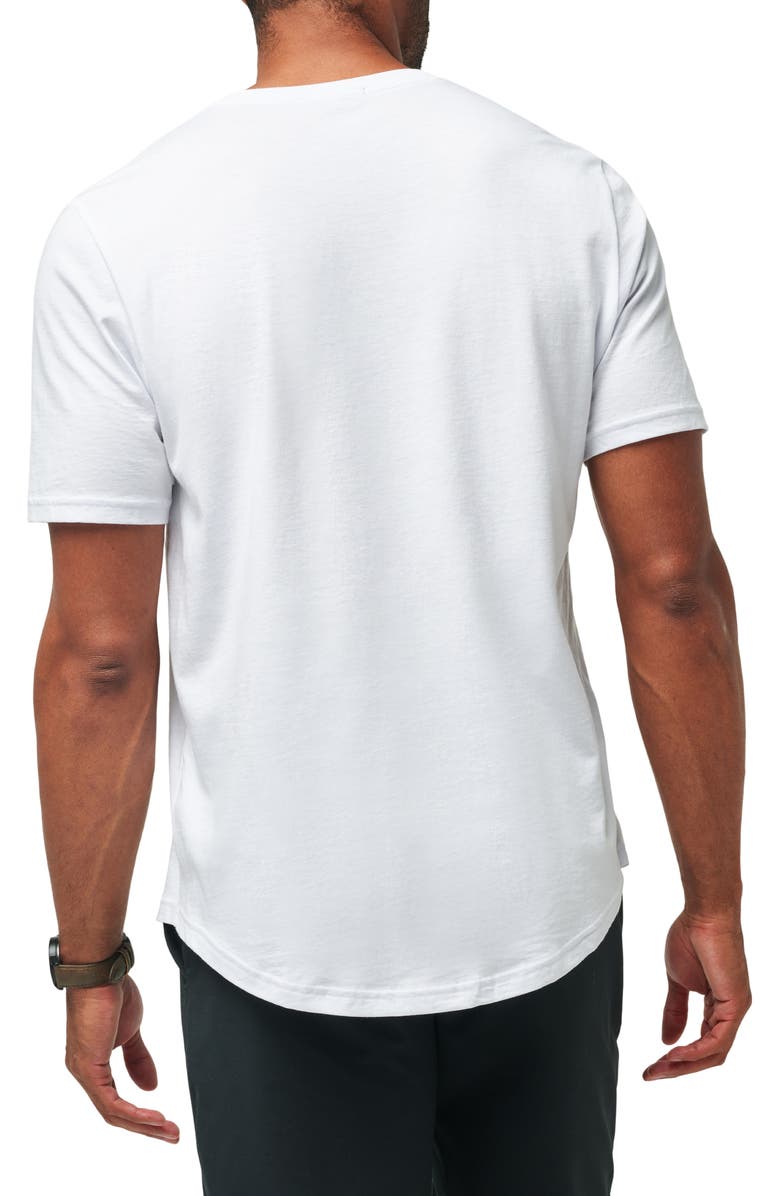 TravisMathew TM Scoop Graphic T-Shirt, Alternate, color, White
