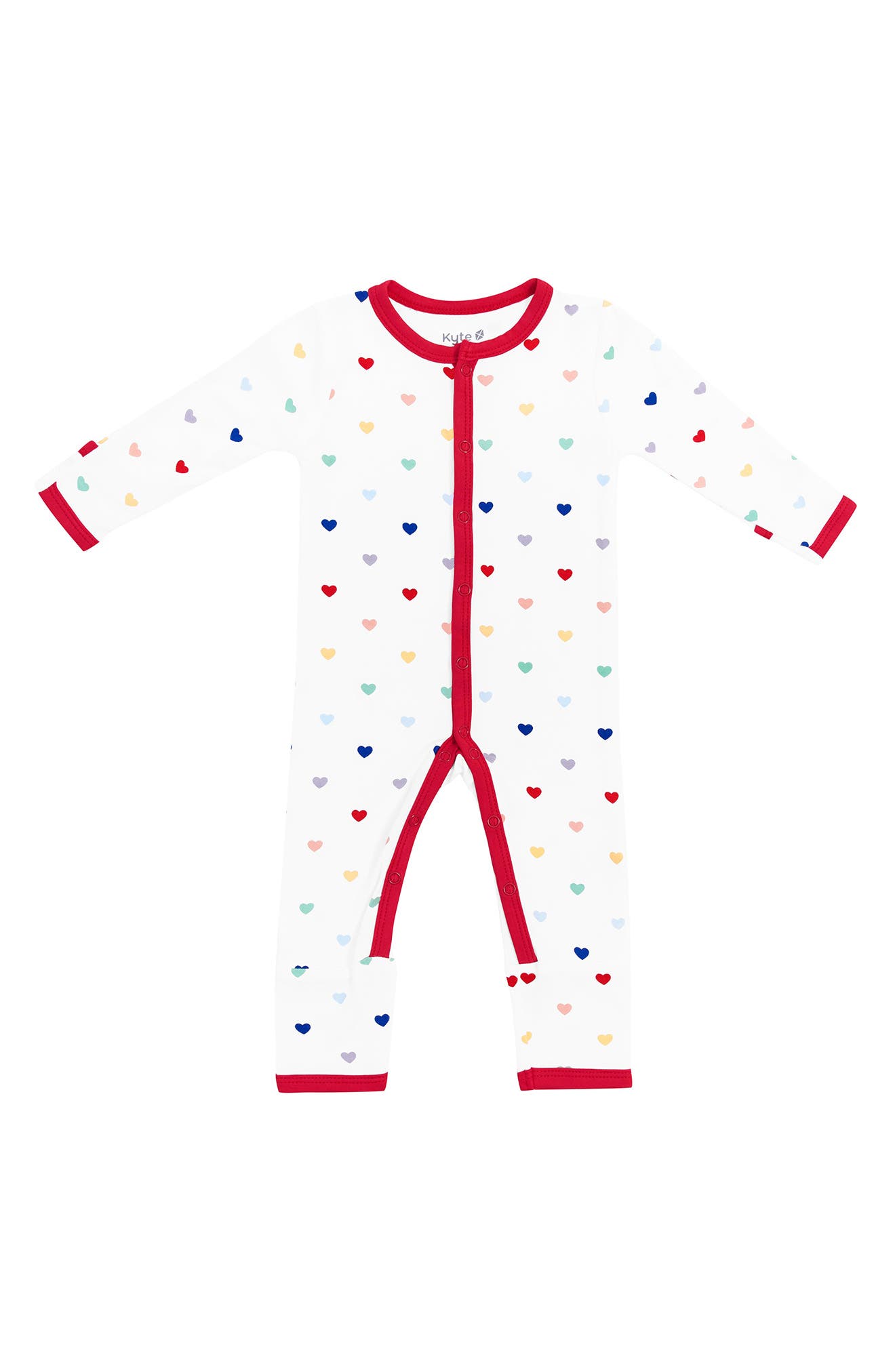 Kids' Rainbow Heart Romper