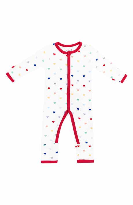 Kids' Rainbow Heart Romper