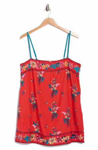 Bali Embroidery Border Floral Minidress