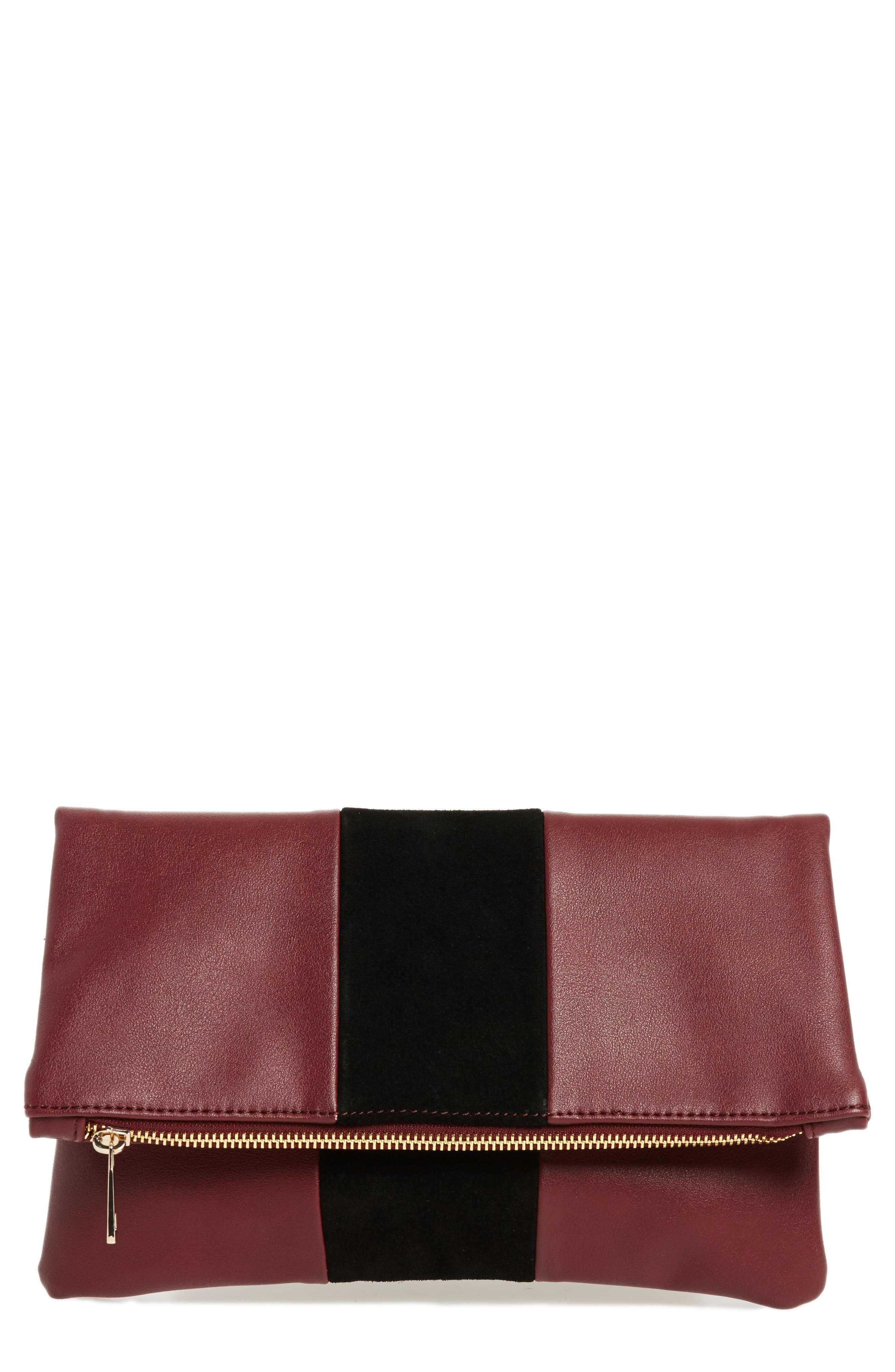 BP. Foldover Clutch, Main, color, 