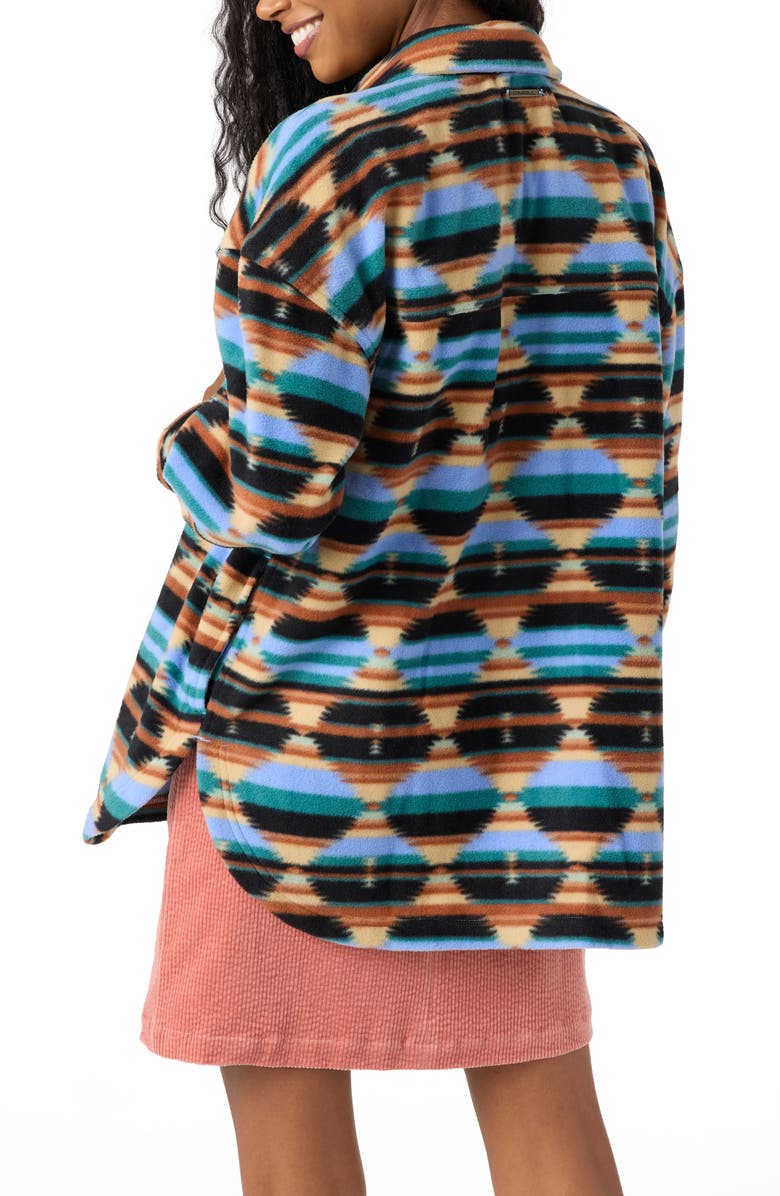 O'Neill Rune Oversize Superfleece Shirt Jacket, Alternate, color,