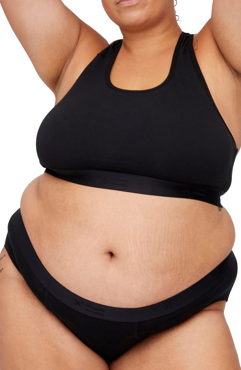 TomboyX Iconic Briefs, Alternate, color, X Black