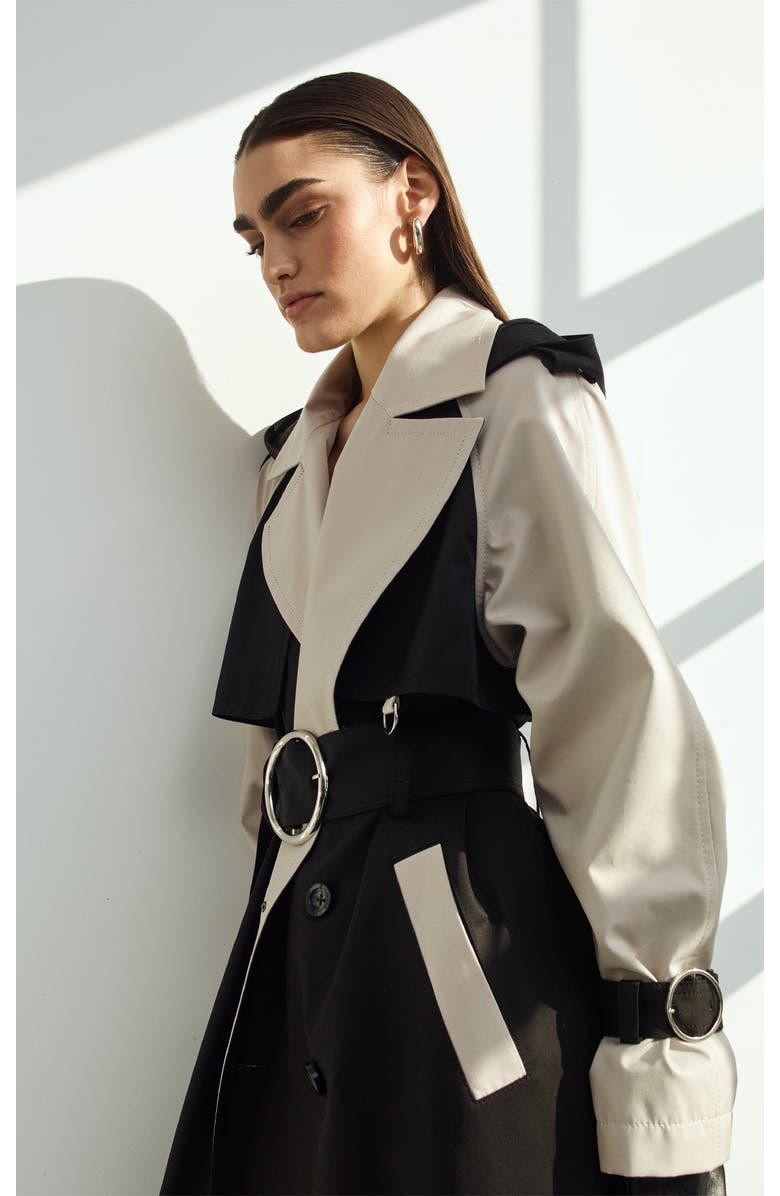 CAALO Water-Resistant Trench Coat, Alternate, color, 