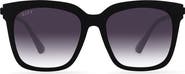 DIFF 54mm Hailey Square Sunglasses