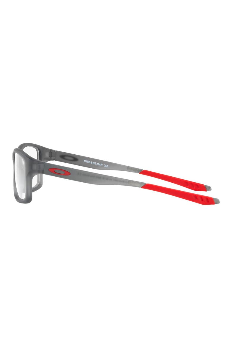 Kids' Crosslink® XS 51mm Rectangular Optical Glasses, Alternate, color, GREY