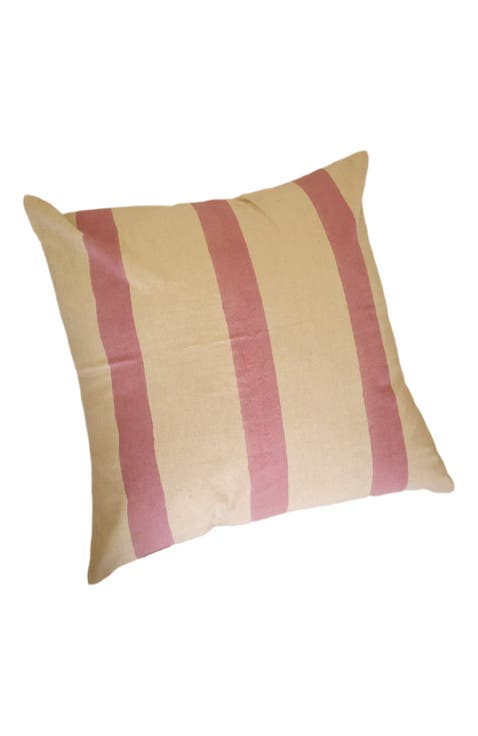 Oh! Stripes Block Print Pillow - Cover Only