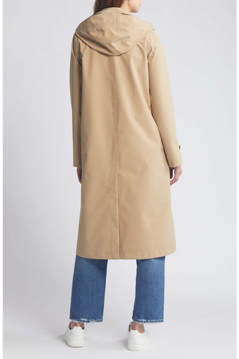 Asia Water Resistant Hooded Jacket, Alternate, color, STARDUST BEIGE
