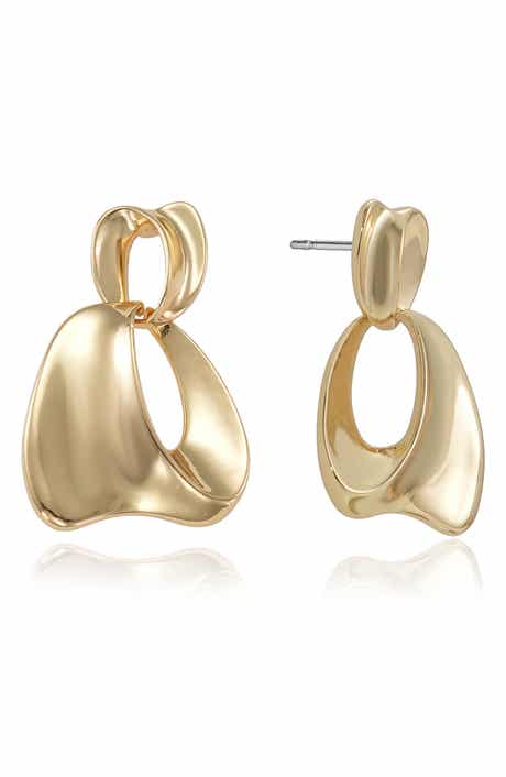 Ettika Ribbon Drop Earrings