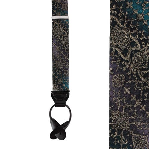 Trafalgar The Spellbound Brocade Silk Button End Novelty Brace In Multi