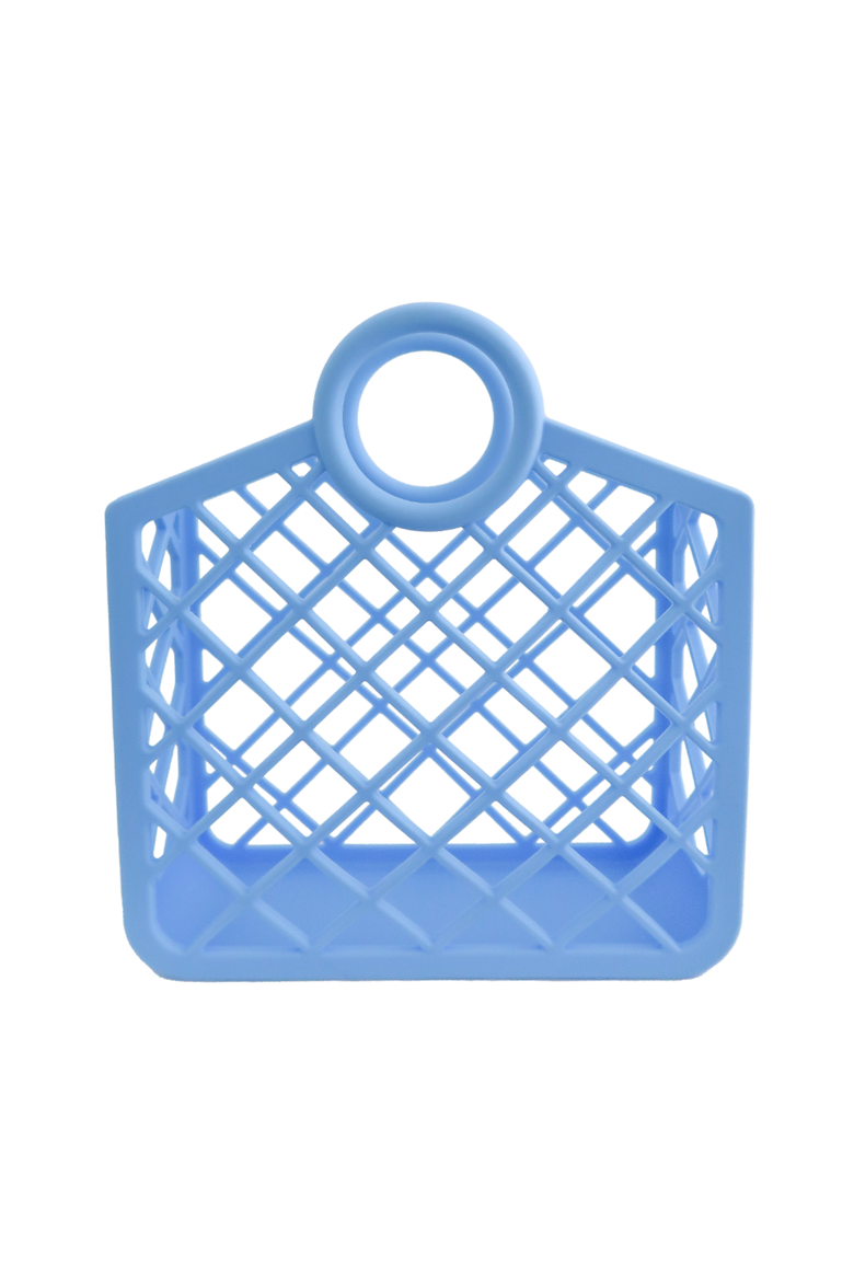 Kids Silicone Beach Tote, Main, color, Blue