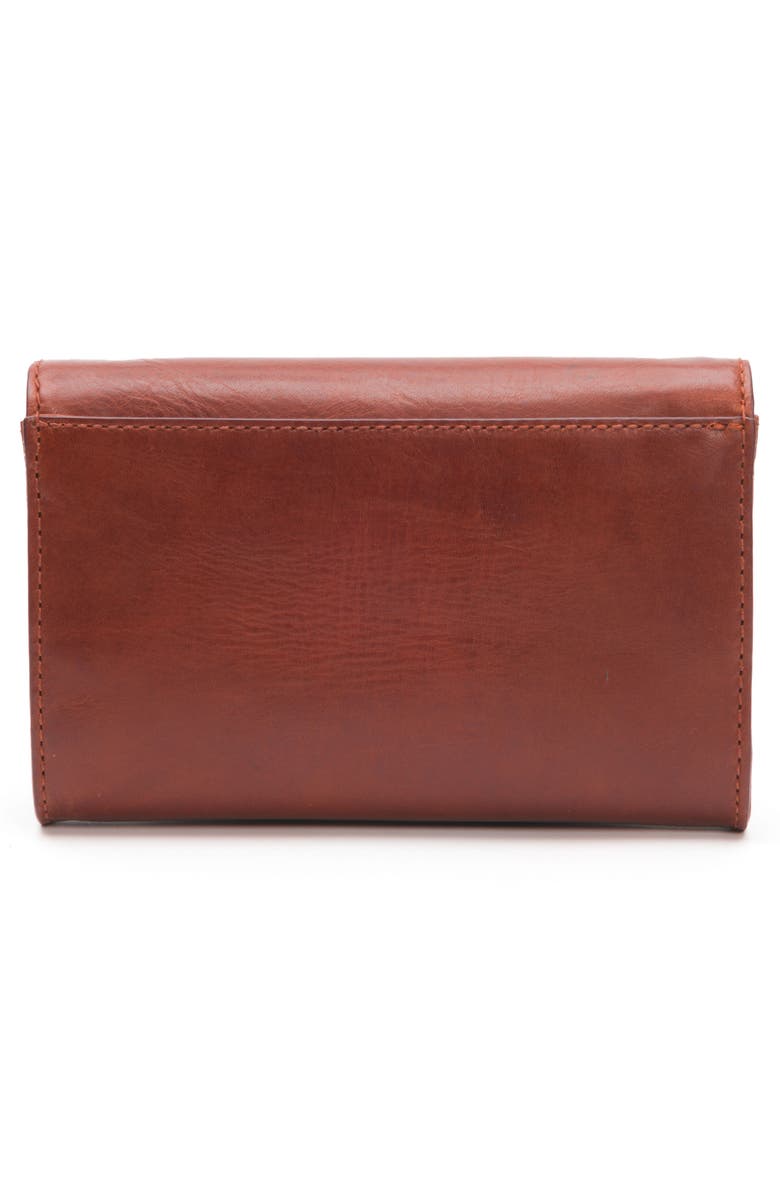Frye Melissa Leather Crossbody Bag, Alternate, color, Red Clay