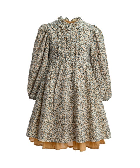 Floral Layered Dress (Toddler, Little Kid & Big Kid)