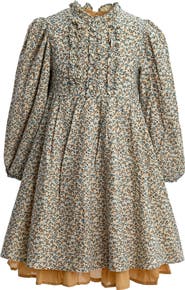 Sweet Cactus Floral Layered Dress