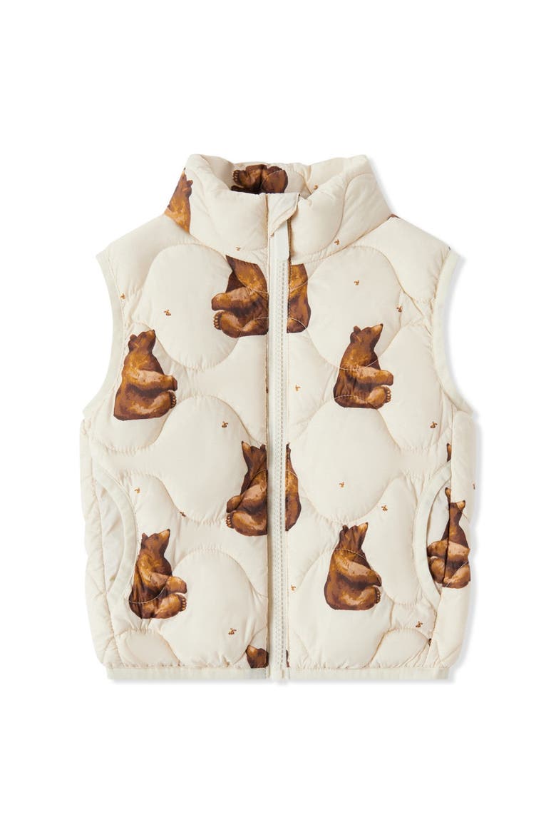 Down Vest, Main, color, Honey Bear