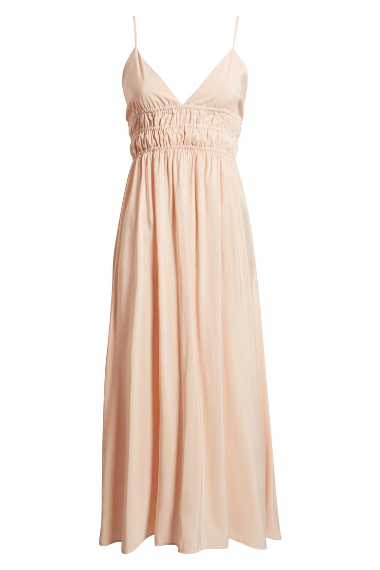 Leros Strappy Maxi Dress, Alternate, color, PINK