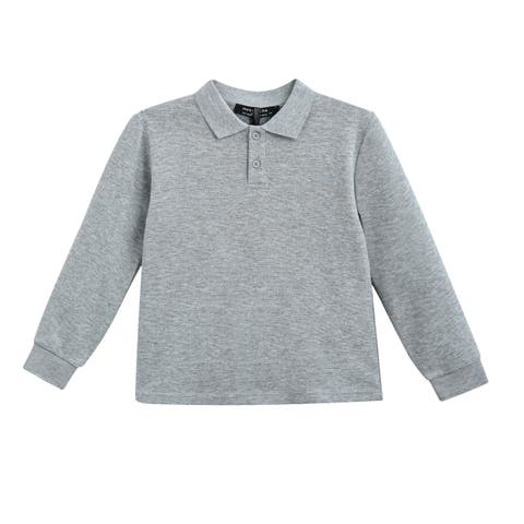 Long Sleeve Polo Shirt (Toddler, Little Kid & Big Kid)