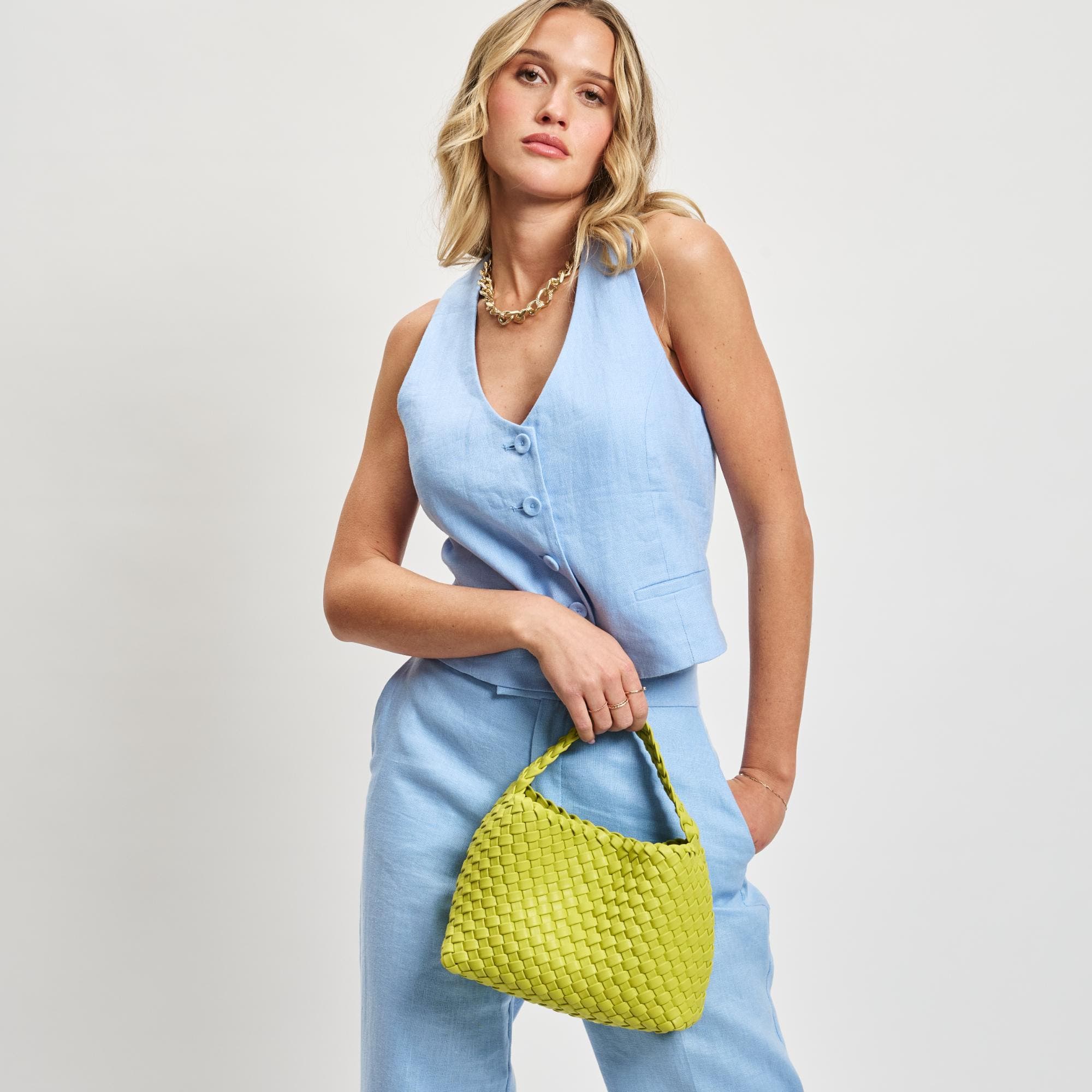 Kaia Crossbody, Alternate, color, Lemon