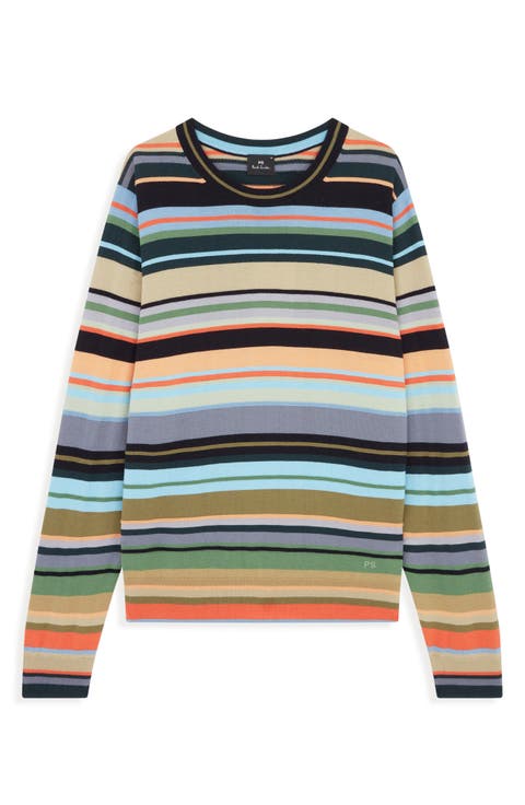Stripe Merino Wool Sweater