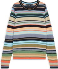 PS Paul Smith Stripe Merino Wool Sweater