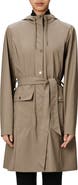 Rains Curve Waterproof Belted Jacket