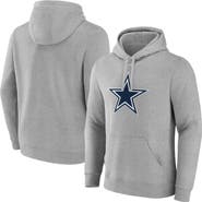 FANATICS Men's Fanatics Heather Gray Dallas Cowboys Deliver Fleece Pullover Hoodie