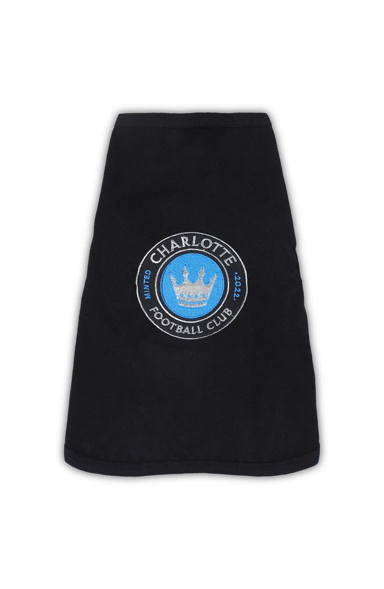 ALL STAR DOGS Black Charlotte FC Pet T-Shirt, Main, color, Black