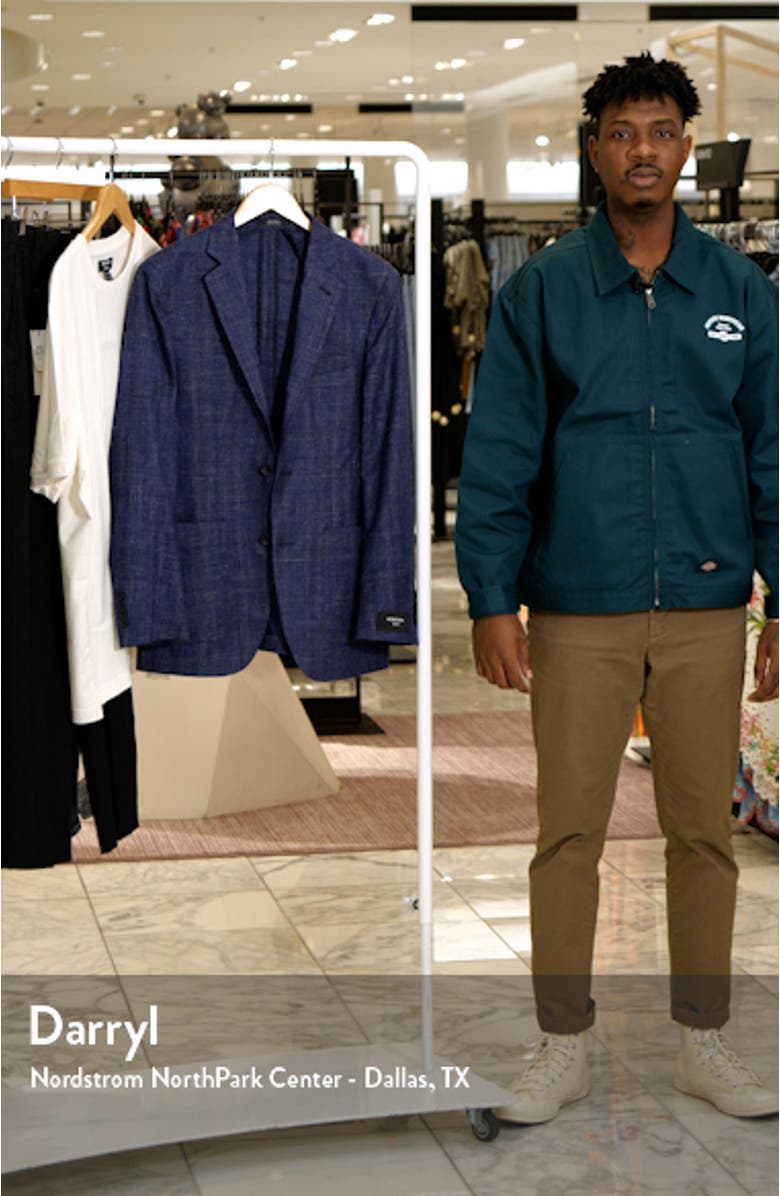 Windowpane Wool Blend Sport Coat, sales video thumbnail