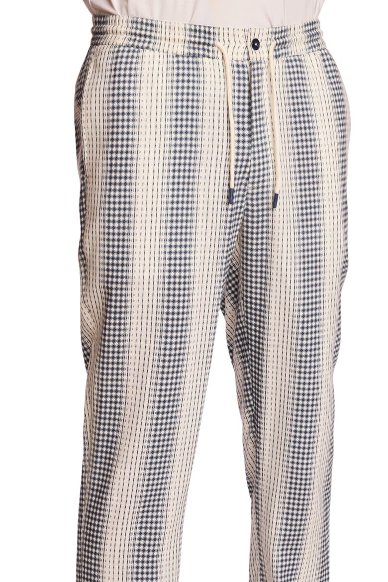 Chester Drawstring Pants, Alternate, color, NAVY WHITE DIAMOND STRIPES