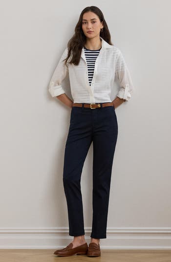 Slim Fit Stretch Chinos
