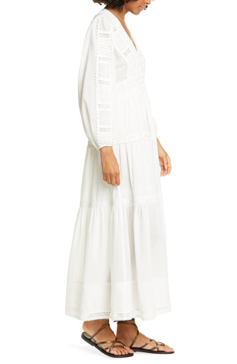 Sea Silva Long Sleeve Cotton Dress, Alternate, color,