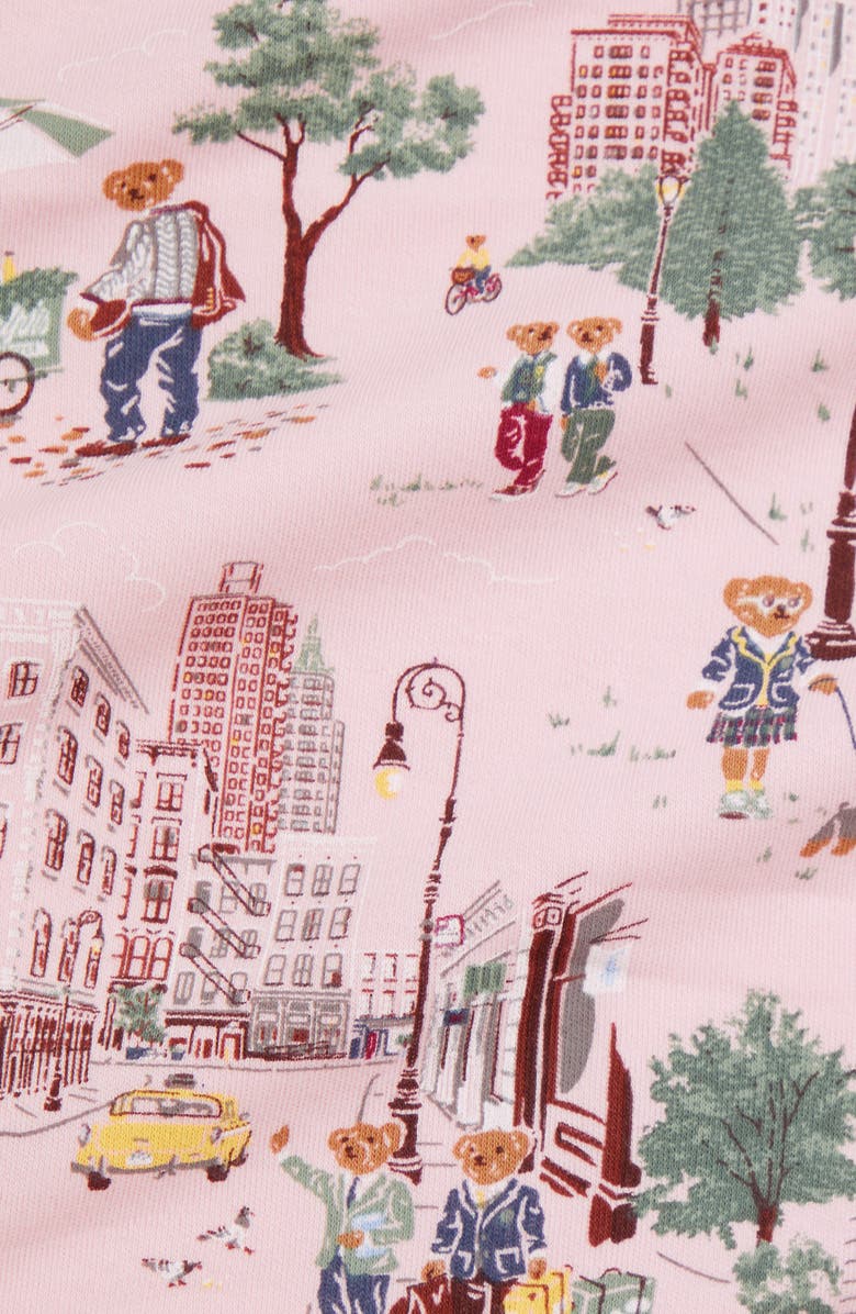 Ralph Lauren Polo Bear Cotton 6-Piece Gift Set, Alternate, color, Nyc School Baby Girl Bear