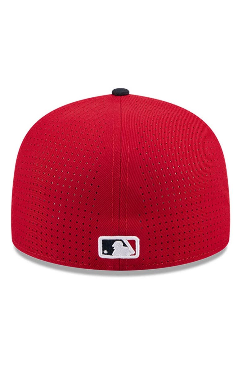 New Era Men's New Era Red/Navy  Minnesota Twins 2025 MLB All-Star Game Side Patch 59FIFTY Fitted Hat, Alternate, color, 