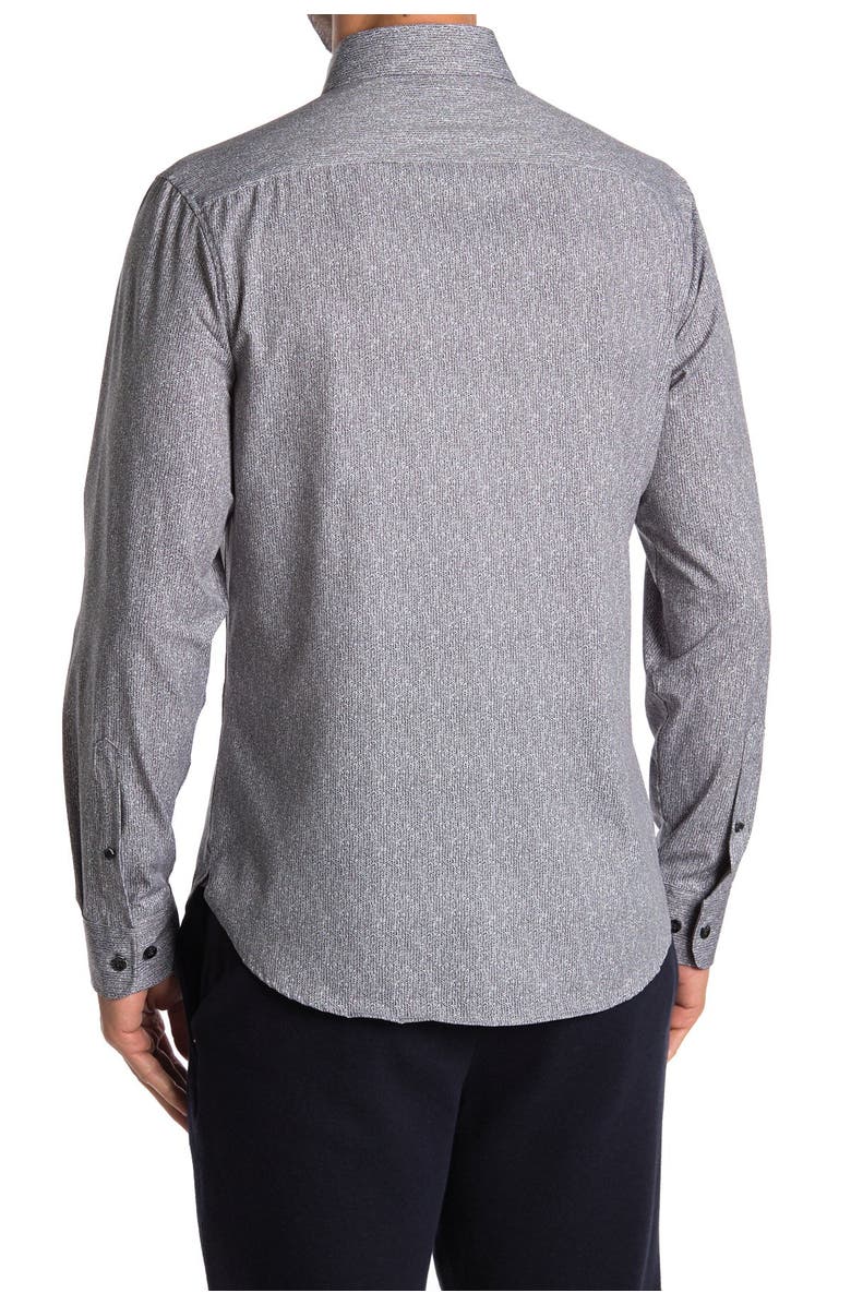 Brooklyn Brigade Leaf Print Performance Shirt, Alternate, color, 