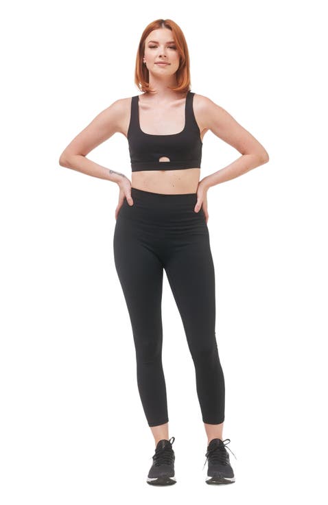 Hybrid Legging High Waist Crop Leggings 23"