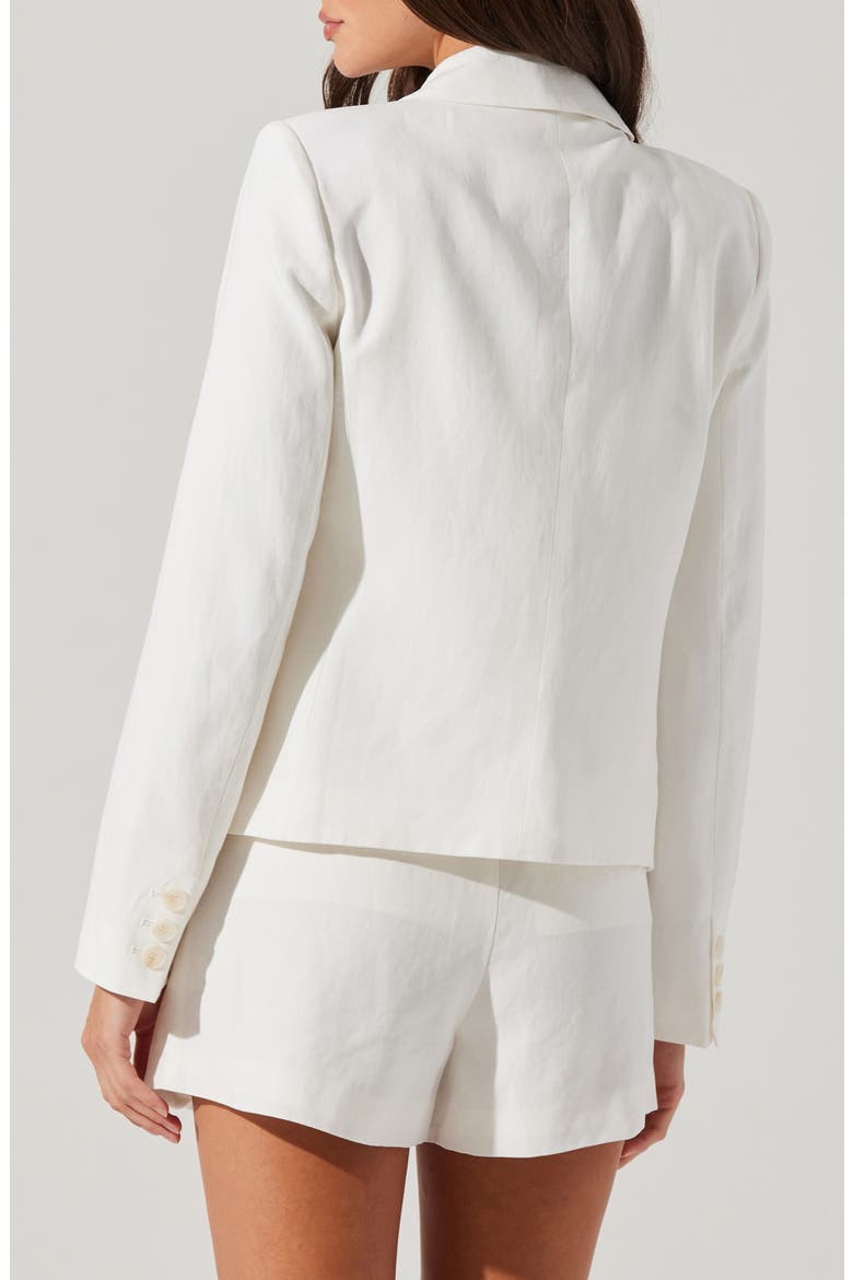 Artice Blazer, Alternate, color, WHITE