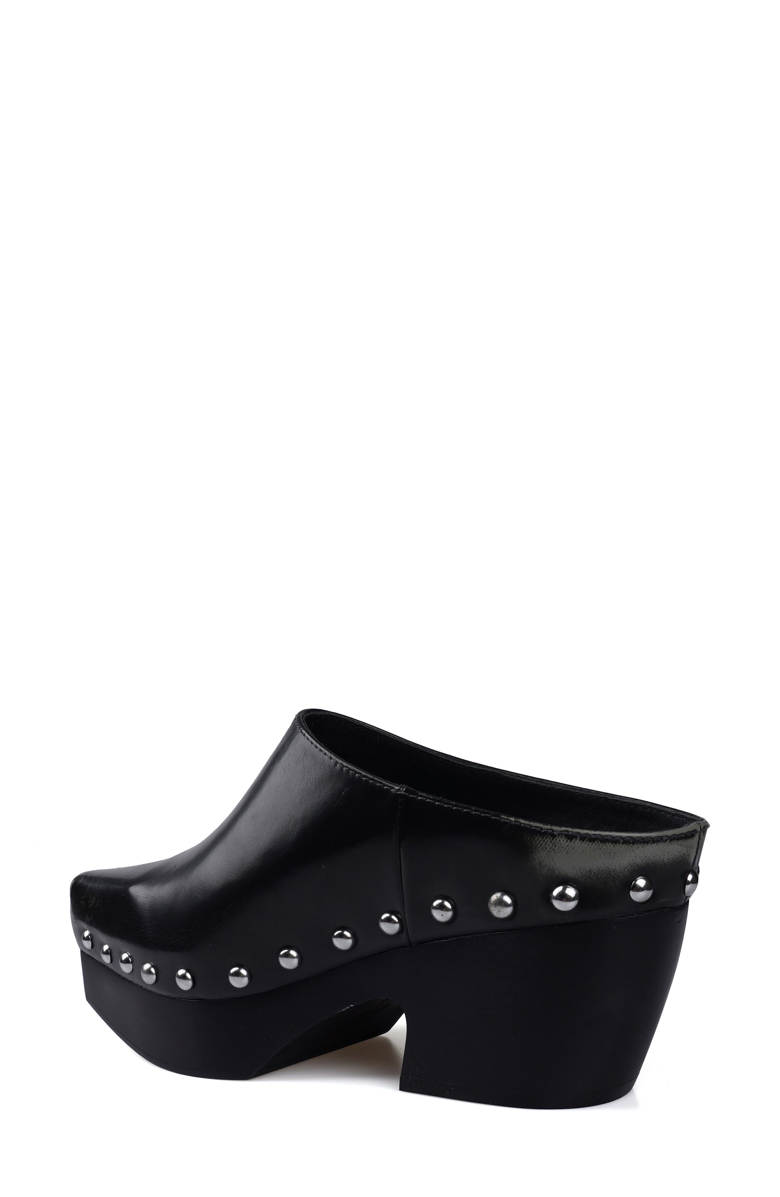 ZIGI Richelie Block Heel Mule, Alternate, color, Black