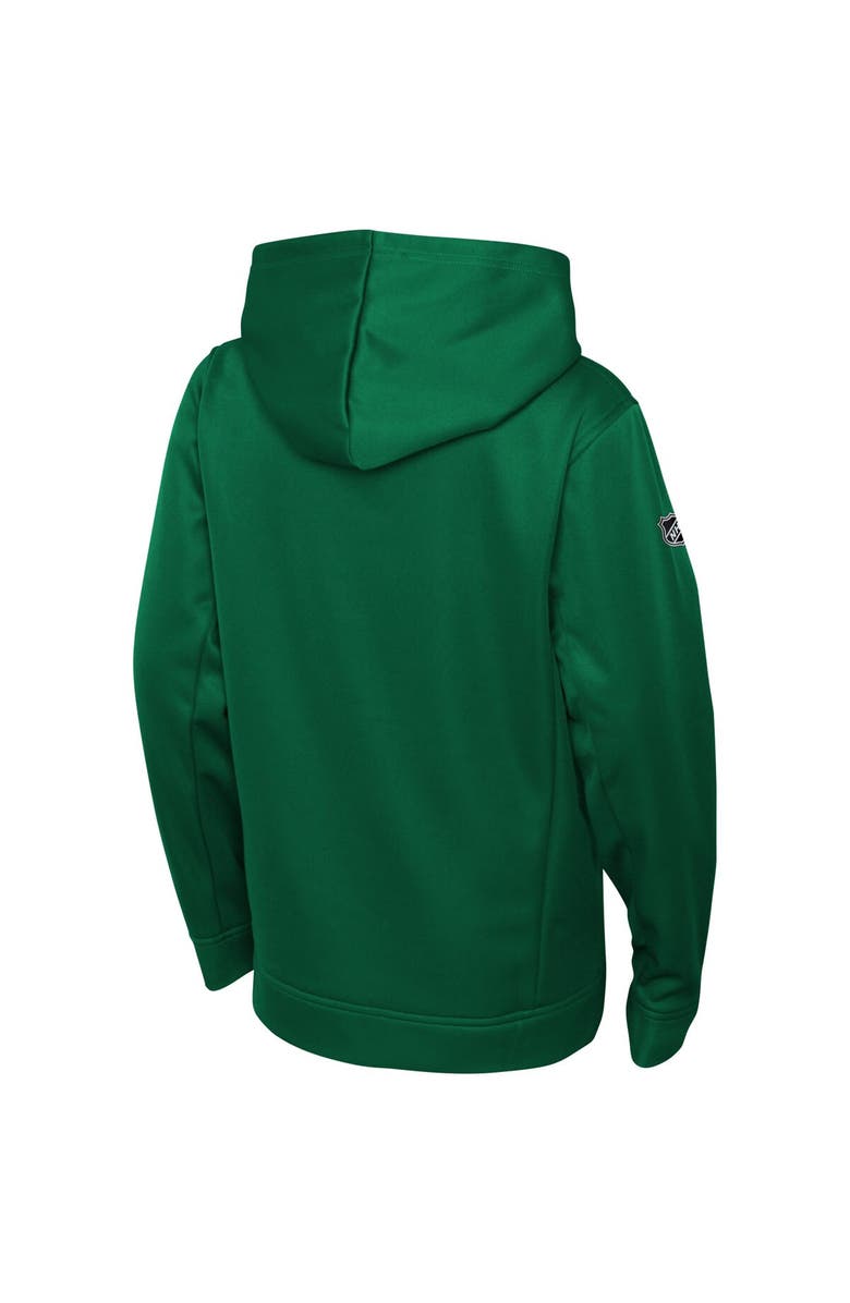 FANATICS Youth Fanatics Branded Kelly Green Dallas Stars Authentic Pro Pullover Hoodie, Alternate, color,