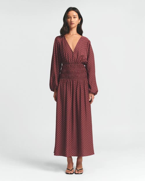 St Mrlo May Gather Dress In Brown