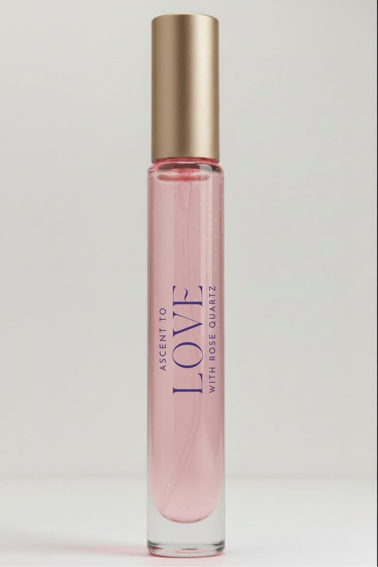 Ascent to Love Imbued in Rose Quartz | Eau de Parfum Elixir  .34oz | 10mL, Alternate, color, None