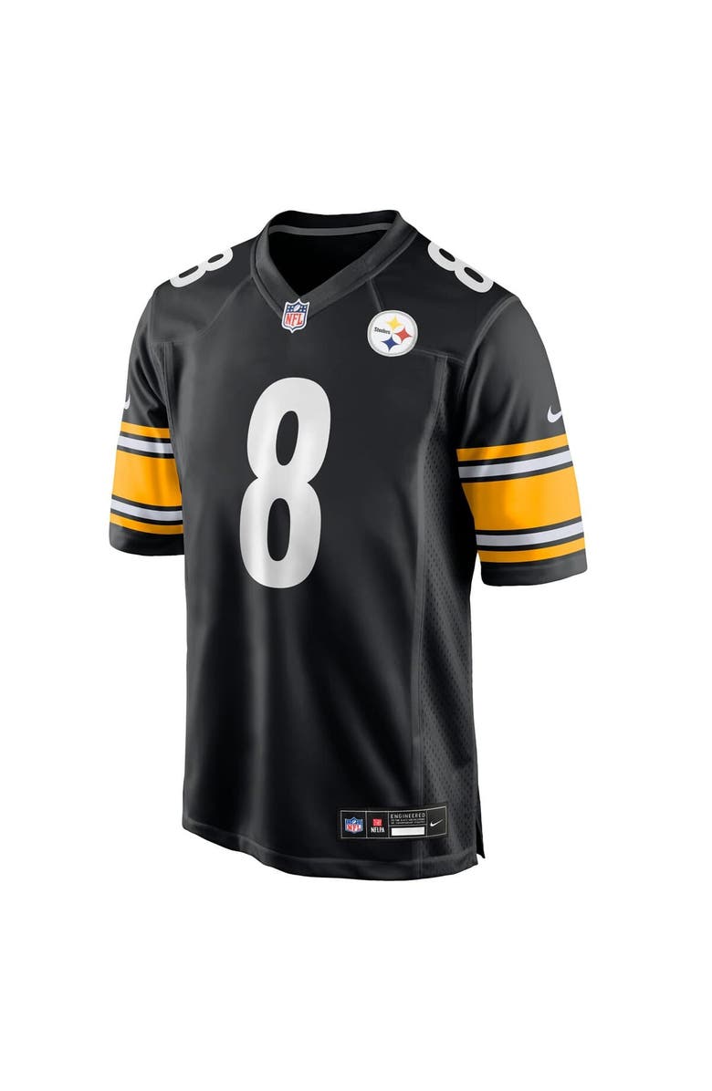 Nike Men's Nike Aaron Rodgers Black Pittsburgh Steelers Game Jersey, Alternate, color, Black