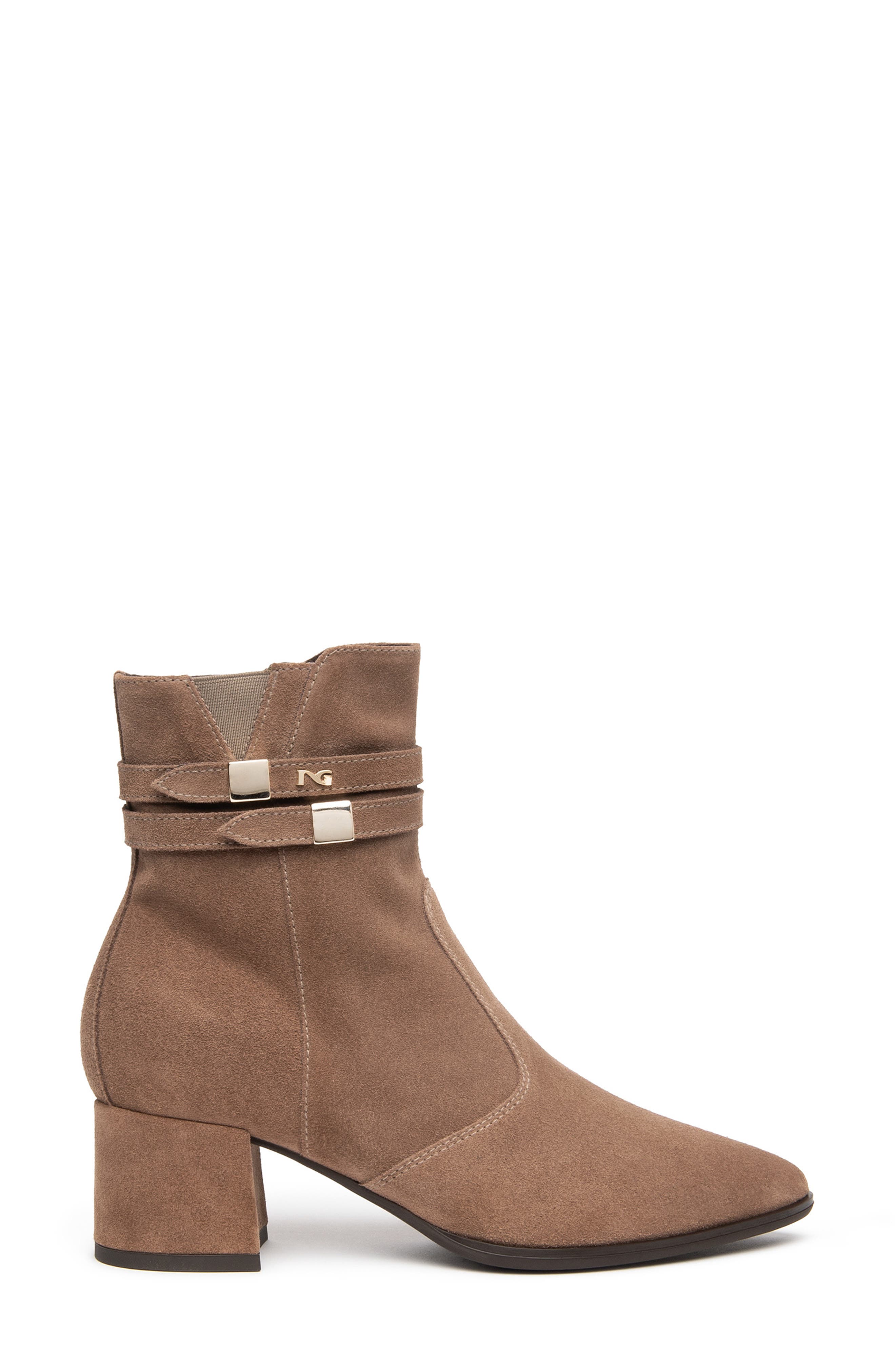 Block Heel Bootie, Alternate, color, MOCHA