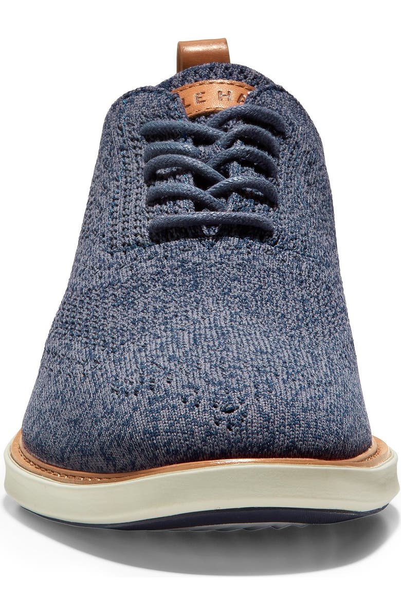 Cole Haan Grandevolution Stitchlite Oxford, Alternate, color, Marine Blue Knit