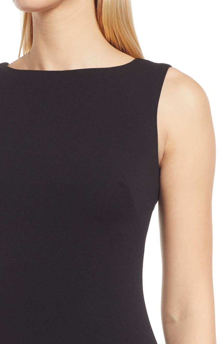 Vince Camuto Ruffe Front Sleeveless Gown, Alternate, color,