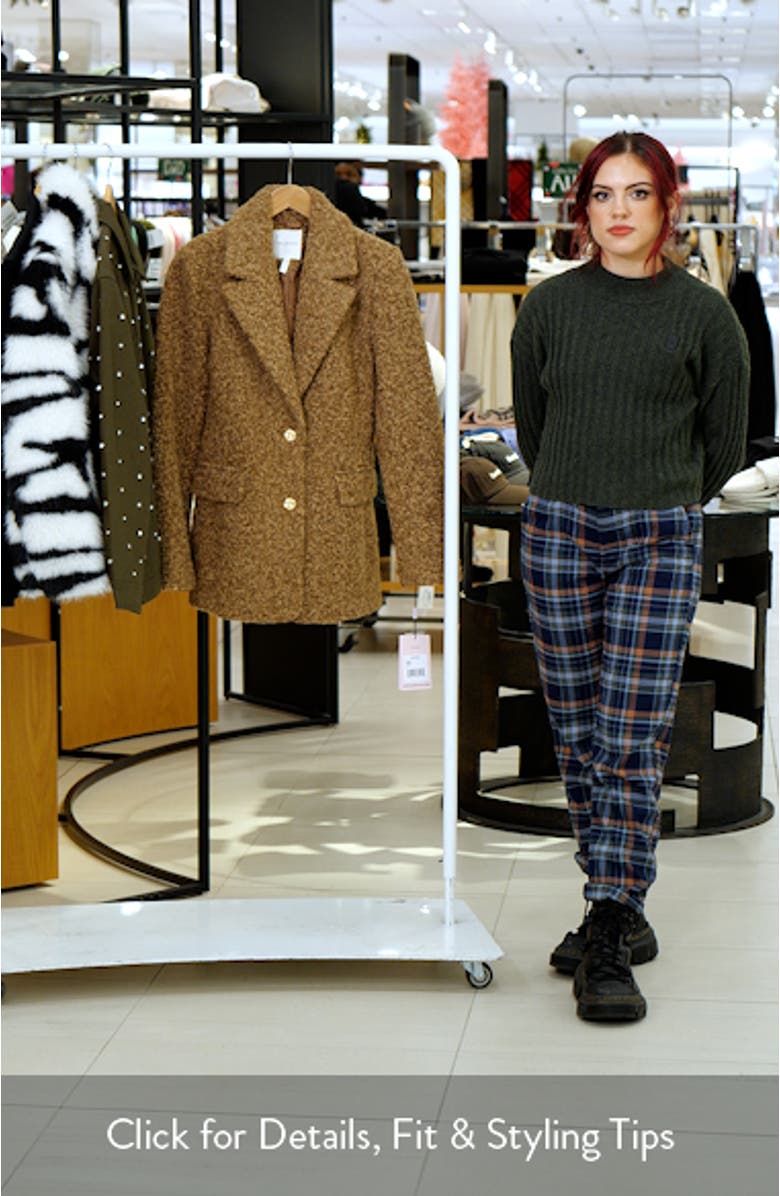 Bouclé Blazer, sales video thumbnail