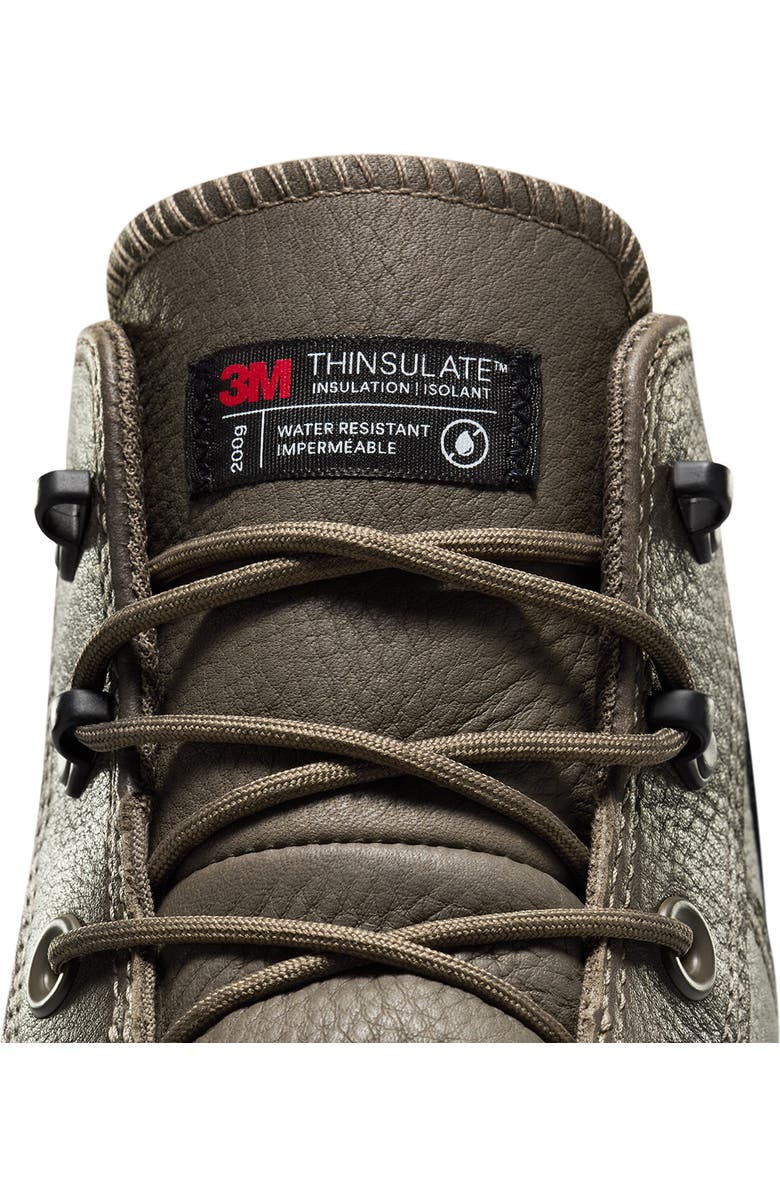 Converse Chuck Taylor<sup>®</sup> All Star<sup>®</sup> Equip Waterproof Leather Boot, Alternate, color, Truffle/ Truffle/ Black