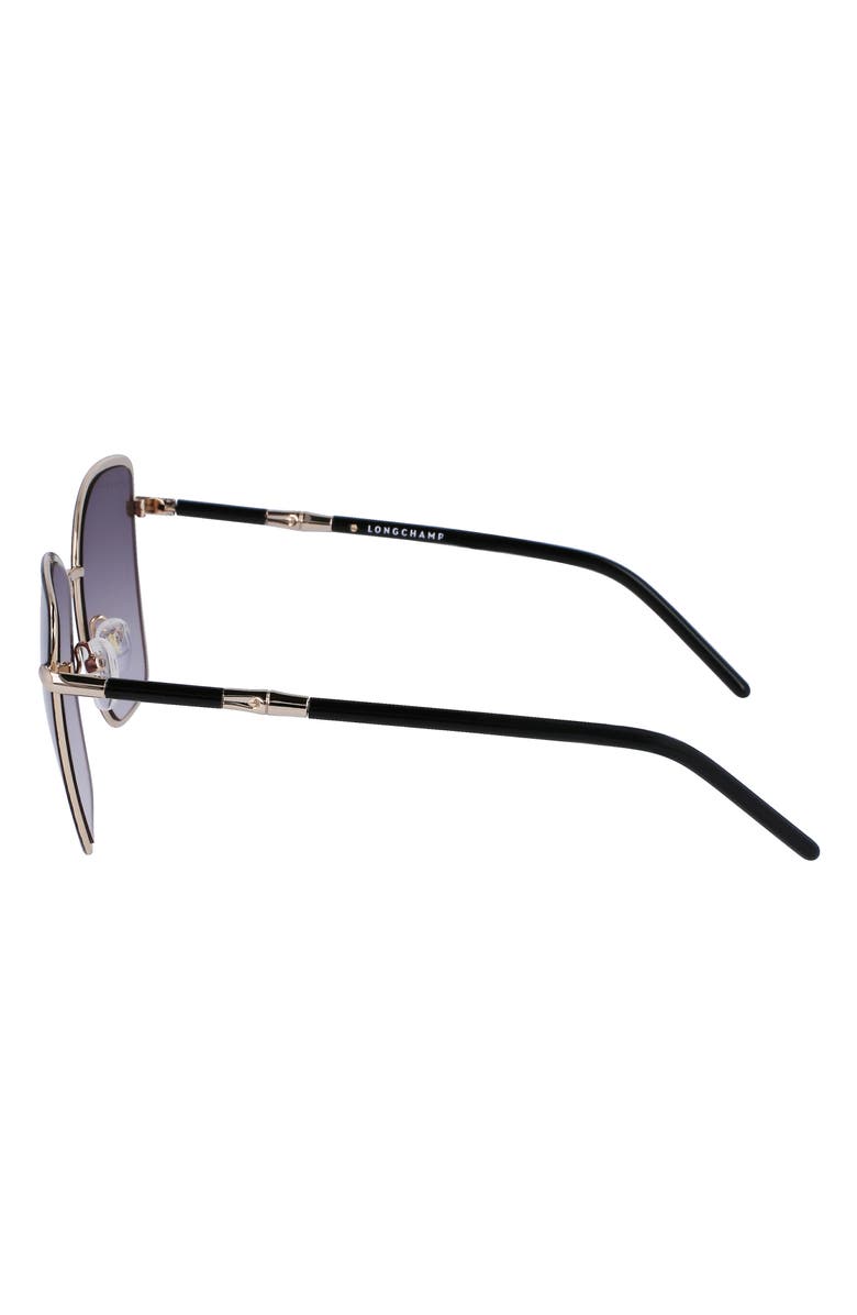 Longchamp 58mm Gradient Butterfly Sunglasses, Alternate, color,