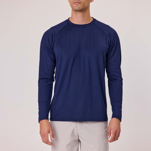 Snapper Rock Long Sleeve Outbound Tee In Blue